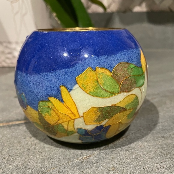 William Bill Yee Cloisonné translucent votive